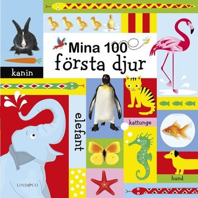 Cover for Dawn Sirett · Mina 100 första djur (Board book) (2018)