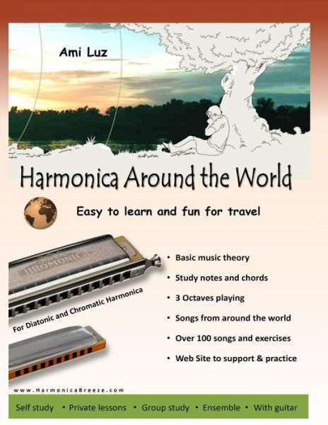 Cover for Ami Luz · Harmonica Around the World (Taschenbuch) (2016)