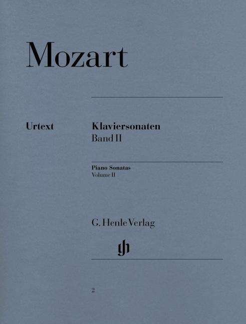 Klaviersonaten BD 2 - Mozart Wa - Bücher - SCHOTT & CO - 9790201800028 - 6. April 2018