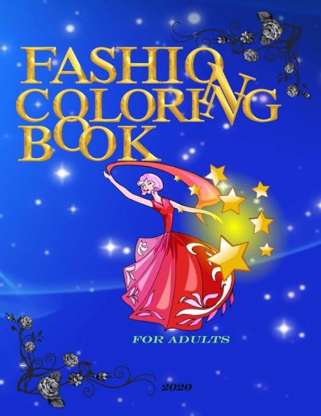 Cover for Master Racach · Fashion Coloring Book (Paperback Book) (2020)