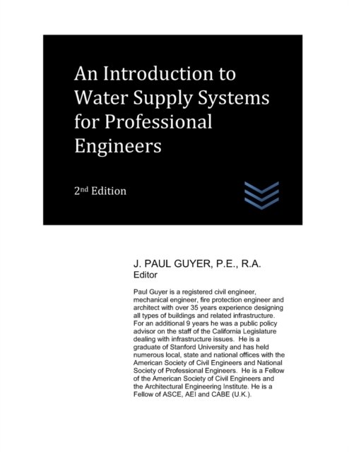Cover for J Paul Guyer · An Introduction to Water Supply Systems for Professional Engineers - Water Resources Engineering (Pocketbok) (2022)