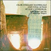 Cover for J. Rutter · Olde English Madrigals &amp; (CD) (1990)