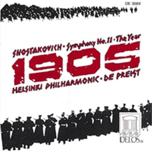 Cover for Shostakovich / De Priest / Helsinki Philharmonic · Symphony 11 (CD) (1992)