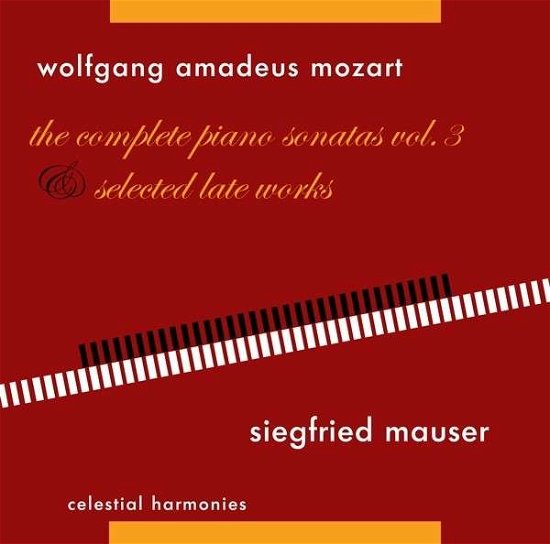Cover for Siegfried Mauser · Mozart: Piano Sonatas Vol. 3 (CD) (2014)