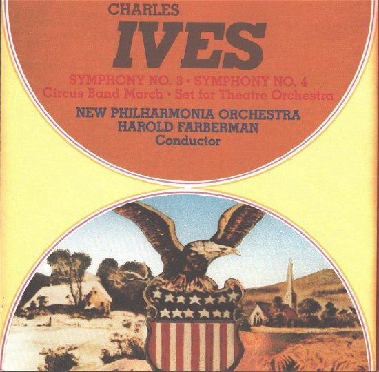 Cover for Charles Ives · Charles Ives-symphony No.3 &amp; No.4 (CD)