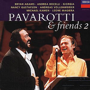 Cover for Pavarotti / Adams,bryan / Vollenweider · &amp; Friends 2 (CD) (1995)