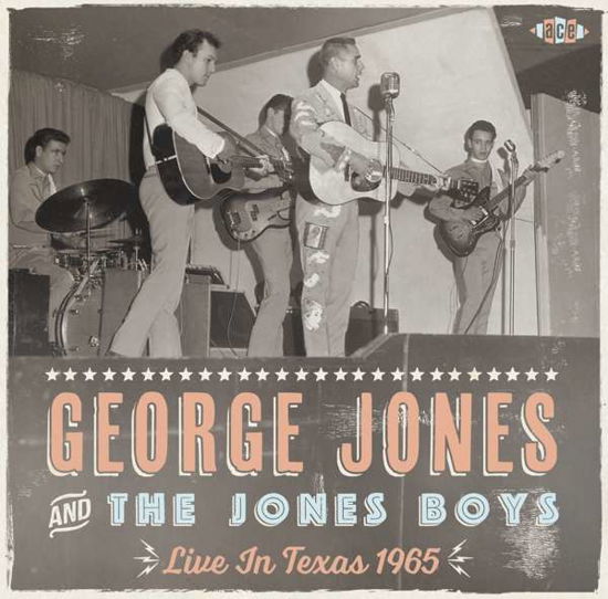 Cover for George Jones and the Jones Boys · Live in Texas 1965 (CD) (2018)