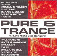 Pure Trance 6 - V/A - Musiikki - MVD - 0030206066029 - torstai 26. syyskuuta 2013