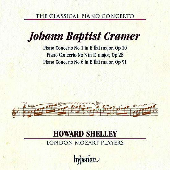 Howard Shelley · Cramer: Piano Concertos 1, 3 & 6 (CD) (2020)