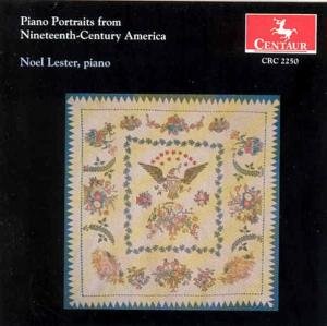 Cover for Piano Portraits from 19th Century America / Variou (CD) (1995)