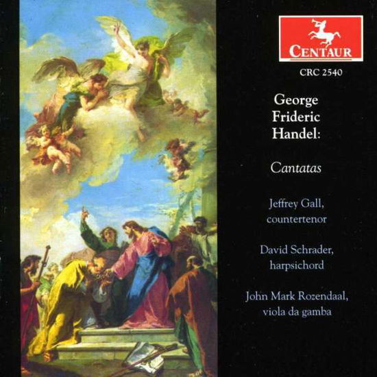 Cover for Handel / Gall / Schrader / Rozendaal · Cantatas (CD) (2002)