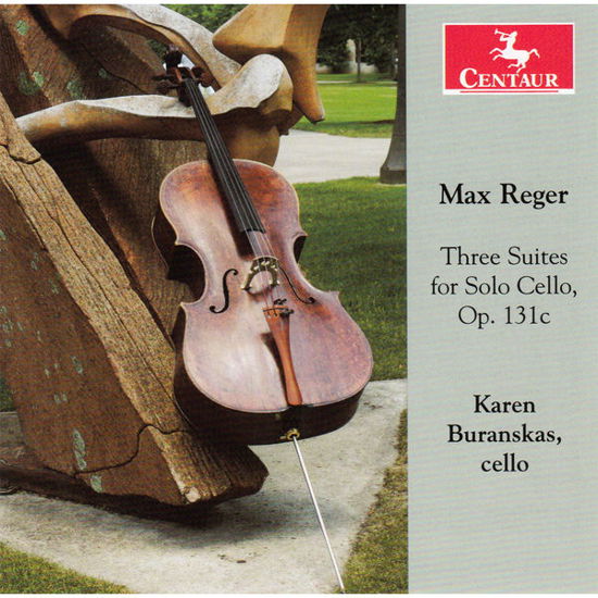 Cover for Reger · 3 Suites for Solo Cello (CD) (2014)