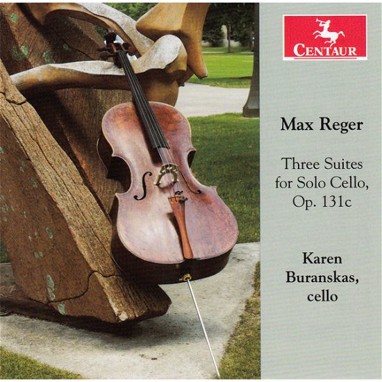 Cover for Reger · 3 Suites for Solo Cello (CD) (2014)