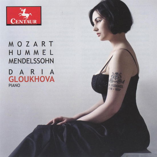 Piano Music - Gloukhova / Mozart / Hummel / Mendelssohn - Musiikki - Centaur - 0044747308029 - tiistai 30. marraskuuta 2010