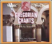 Cover for Gregorian Chants For All Seasons (CD) (1990)