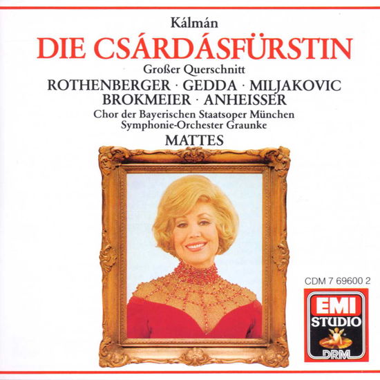 Cover for E. Kalman · Die Csardasfuerstin (CD) (2005)