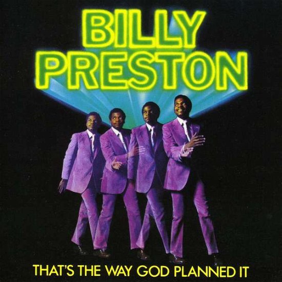 Cover for Billy Preston · That's the Way God Planned It (CD) (1991)