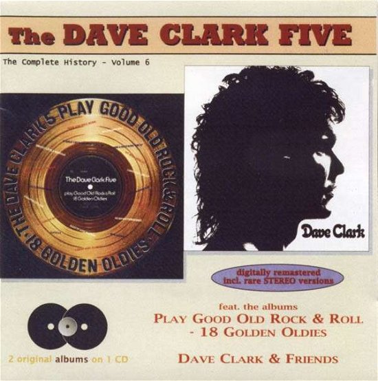 Cover for Dave Clark Five · Volume 6: Plays Good / Friends (CD) (2020)