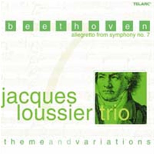 Beethoven / Themes & Variations - Jacques Loussier Trio - Musique - TELARC - 0089408358029 - 27 octobre 2003