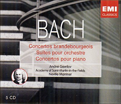 Cover for J.s. Bach · Brandenburg Concerto/pian (CD) [Box set] (2010)