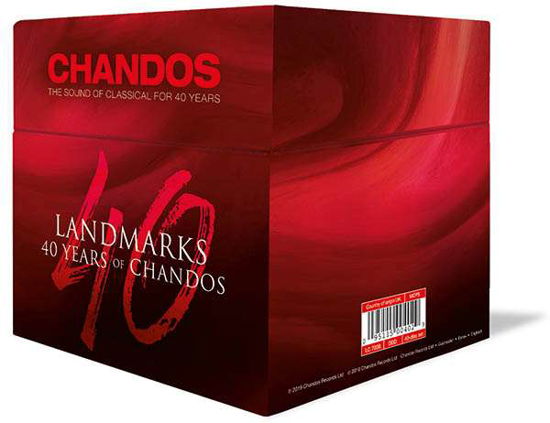 Cover for Various Artists · Landmarks - 40 Years of Chandos (CD) (2019)