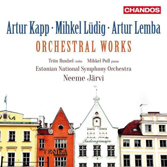 Cover for Estonian National Symphony Orchestra · Kapp, Ludig and Lemba Orchestral Works (CD) (2020)