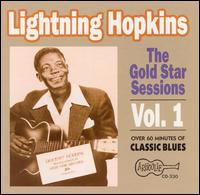 Gold Star Sessions Vol.1 - Lightnin' Hopkins - Musik - ARHOOLIE - 0096297033029 - 26 september 2019