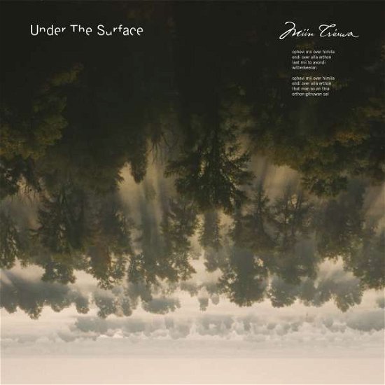 Cover for Under The Surface · Miin Triuwa (CD) (2022)