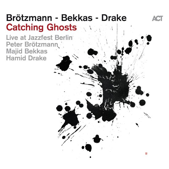 Cover for Brotzmann, Peter / Majid Bekkas / Hamid Drake · Catching Ghosts (CD) [Digipak] (2023)