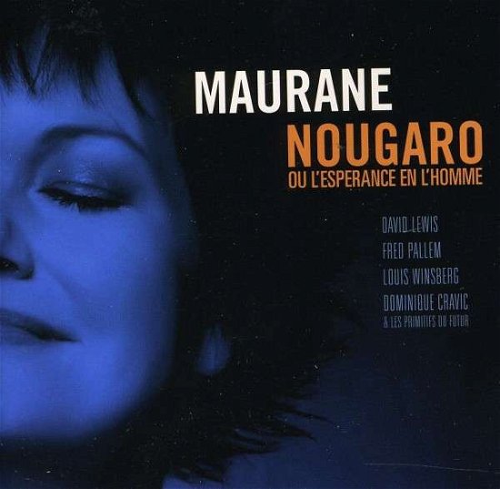 Cover for Maurane · Nougaro Ou L'esperance En L'homme (CD) (2020)
