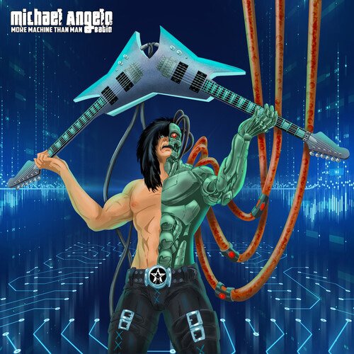 Cover for Michael Angelo Batio · More Machine Than Man (LP) [Coloured edition] (2020)