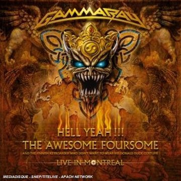Cover for Gamma Ray · Hell Yeah!!! the Awesome (CD) (2010)