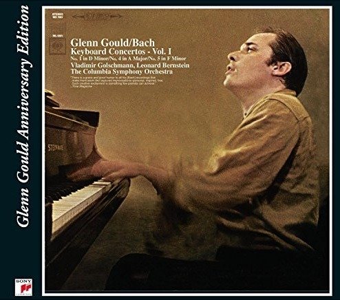 Cover for Gould,glenn / Bach · Piano Ctos 1 4 &amp; 5 - 70th Anniversary Edition (CD) [Limited edition] (2002)