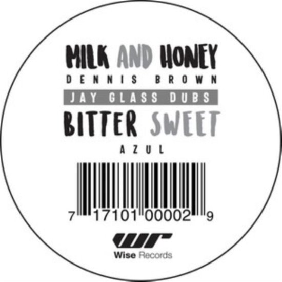 Cover for Dennis Brown / Azul / Jay Glass Dubs · Milk And Honey / Bitter Sweet (LP) (2022)