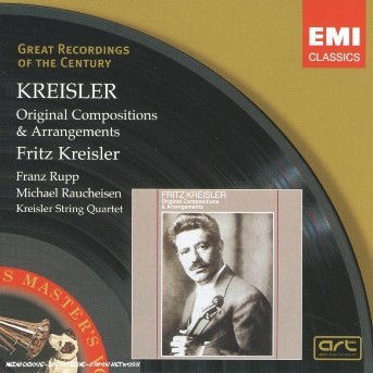 Cover for Kreisler Fritz · Kreisler: Original Compositions and Arrangements (CD)