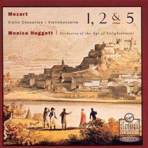 Cover for Mozart / Huggett / Age of Enlightenment · Violin Concertos 1, 2 &amp; 5 (CD) (1994)