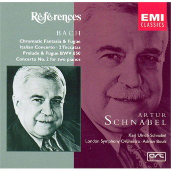 Cover for Bach / Schnabel / Lso / Boult · Fantasia &amp; Fugue (CD) (2000)