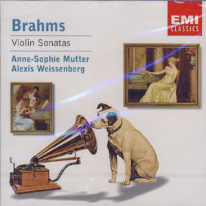 Violin Sonatas No 1-3 - Brahms Johannes - Mutter - Weissenberg - Muzyka - EMI ENCORE - 0724357456029 - 24 września 2001