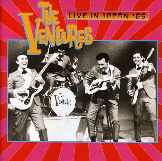 Cover for Ventures · Live in Japan '65 (CD) (1990)