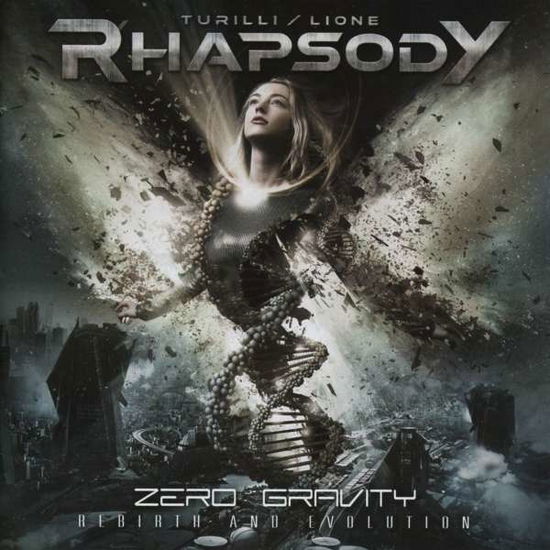 Cover for Rhapsody. Turilli / Lione · Zero Gravity (Rebirth And Evolution) (CD) (2019)