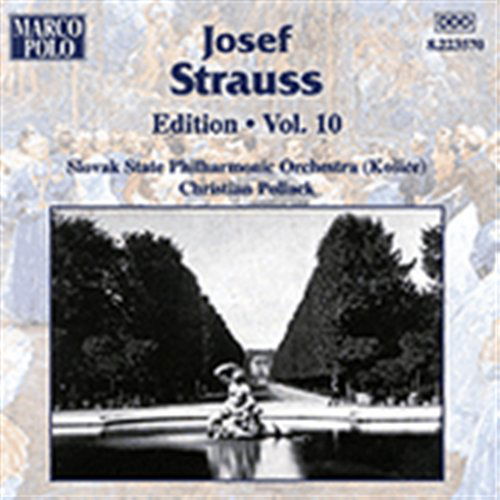 Edition Vol. 10 - Josef Strauss - Music - MARCO POLO - 0730099357029 - September 25, 1997