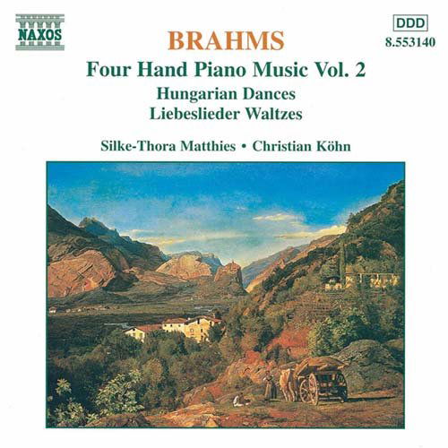 Brahmsfour Hand Piano Music Vol 2 - Matthieskohn - Musiikki - NAXOS - 0730099414029 - perjantai 3. lokakuuta 1997