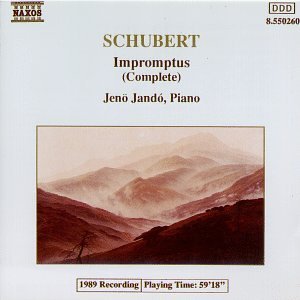 Cover for Schubert / Jando · Impromptus (CD) (1994)