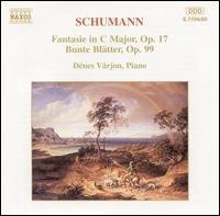 Cover for Schumann / Varjon · Fantasie Op 17 / Bunte Blatter Op 99 (CD) (1994)