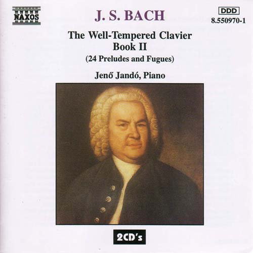 Cover for Jeno Jando · Bachwelltempered Clavier Book Ii (CD) (1994)
