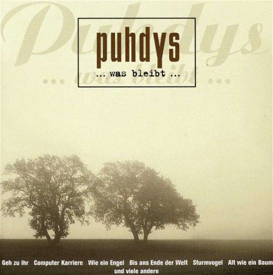 Cover for Puhdys · Was Bleibt (CD) (2000)