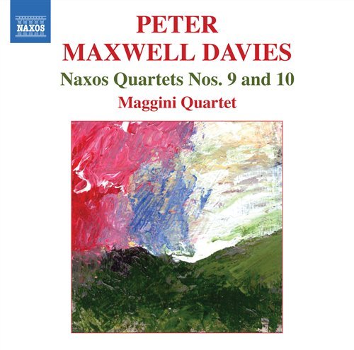 Cover for Maxwell Davies · Naxos Quartets No.9 &amp; 10 Vol.5 (CD) (2008)