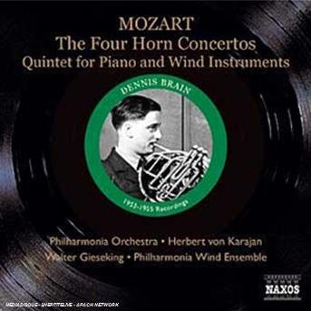 Horn Concertos - Wolfgang Amadeus Mozart - Musik - NAXOS - 0747313307029 - 4. januar 2007