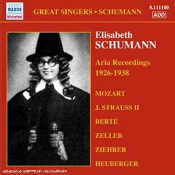 SCHUMANN, Elisabeth: Mozart an - Elisabeth Schumann - Musikk - Naxos Historical - 0747313310029 - 20. november 2006