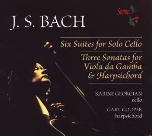 Six Suites for Solo Cello - Bach,j.s. / Georgian / Cooper - Musik - SOMM - 0748871309029 - 11. Mai 2010